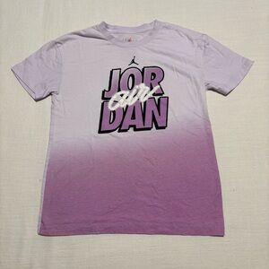 Boys Nike Jordan Air Flow Tee | Barely Grape | Size Large / 12-13 Years